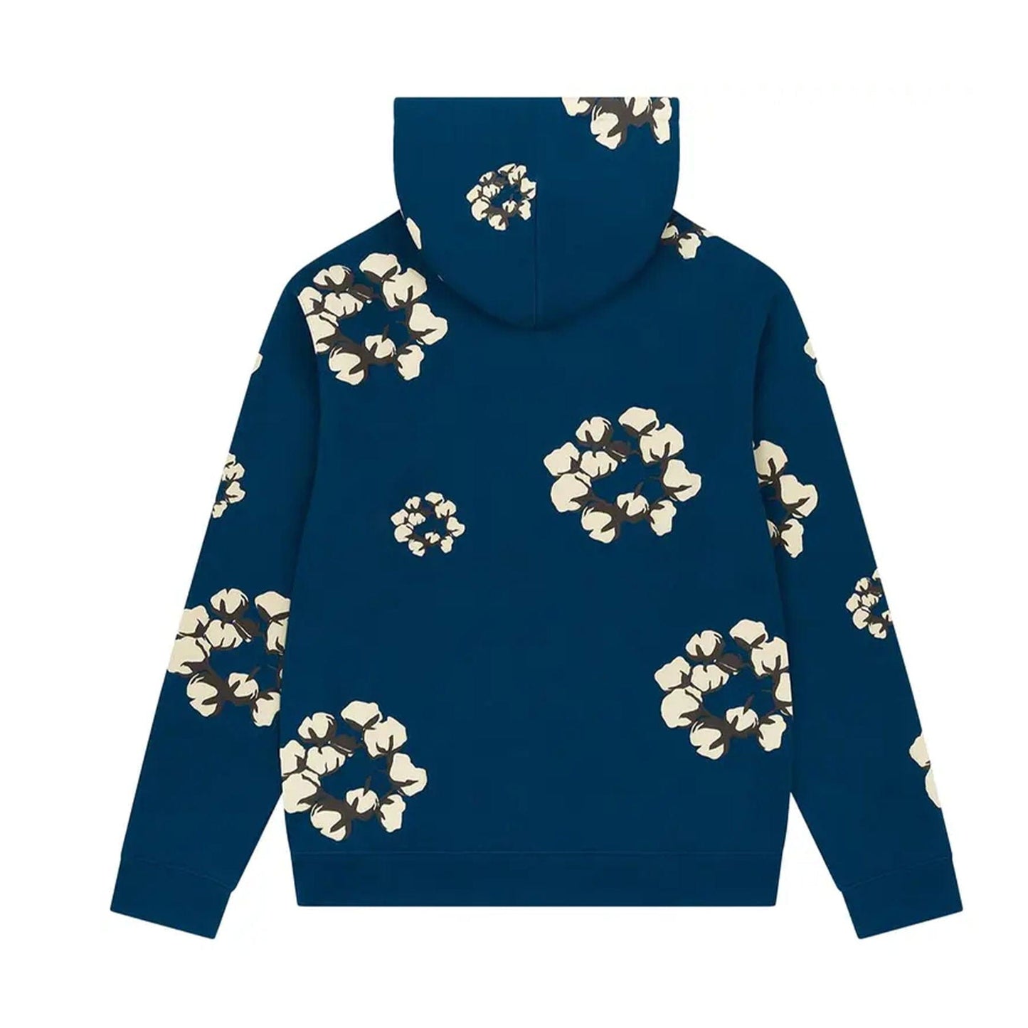 Denim Tears x Cactus Plant Flea Market Cactus Tears Wreath Hoodie 'Navy' - Kick Game