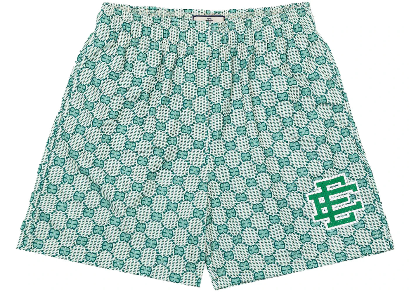 Eric Emanuel EE Short Green Mono Print