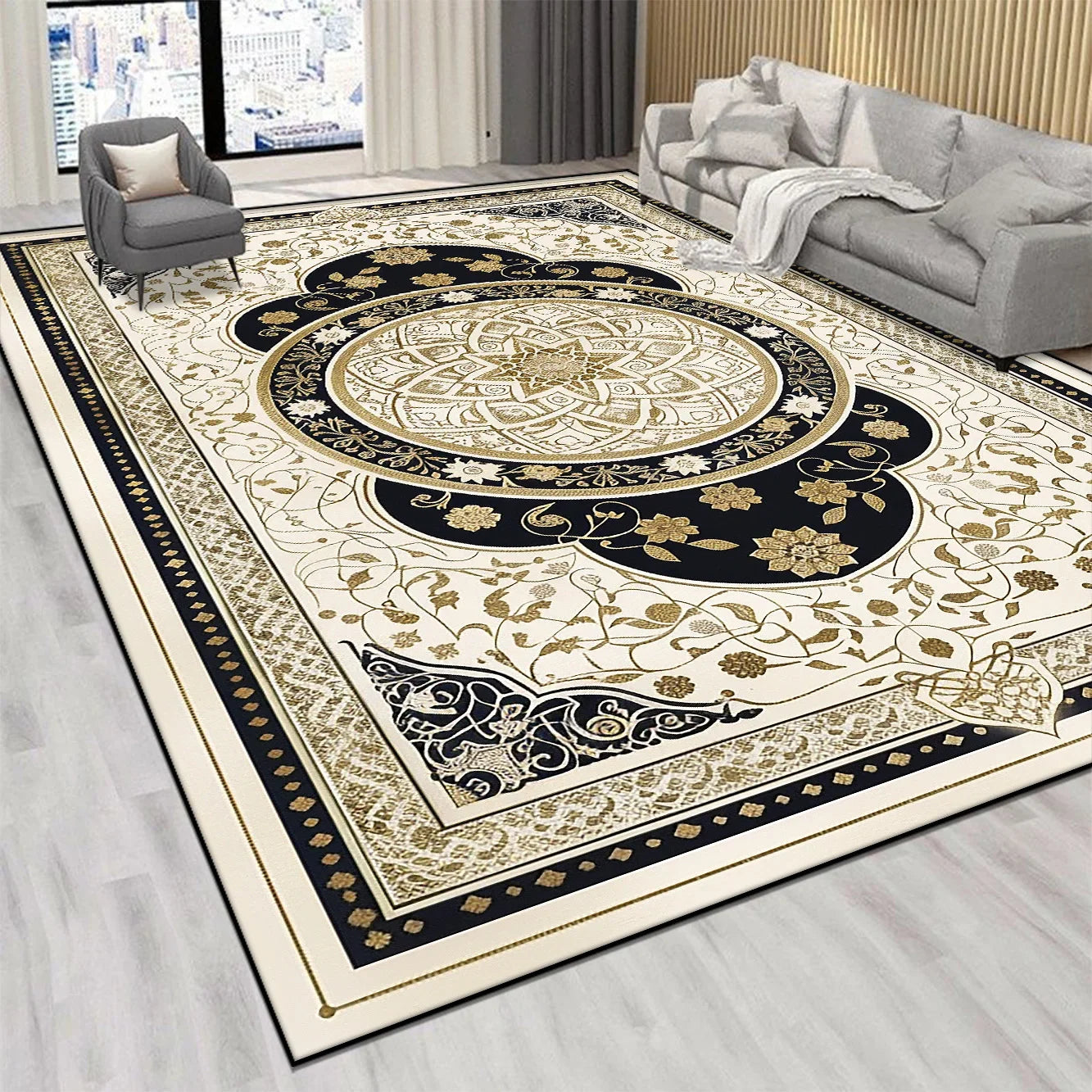 CELEB STUDIO Persian Luxury Red Millionaire Rug - Soft Luxurious
