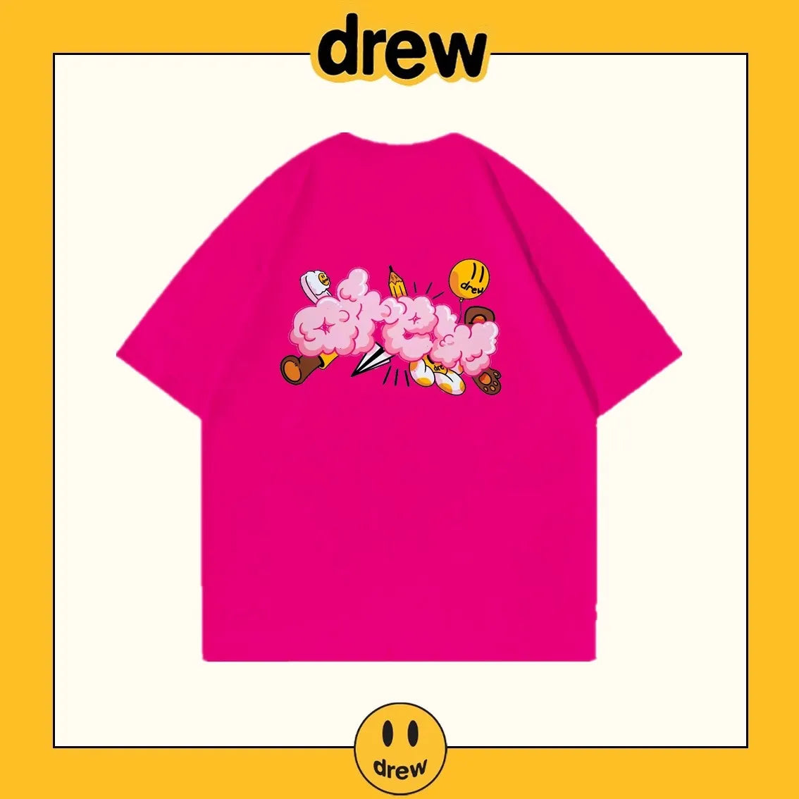 Drew House Cotton Candy T-shirt
