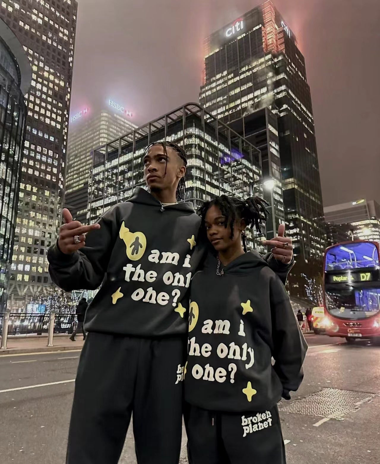 Broken Planet Market 'Am I The Only One' Hoodie