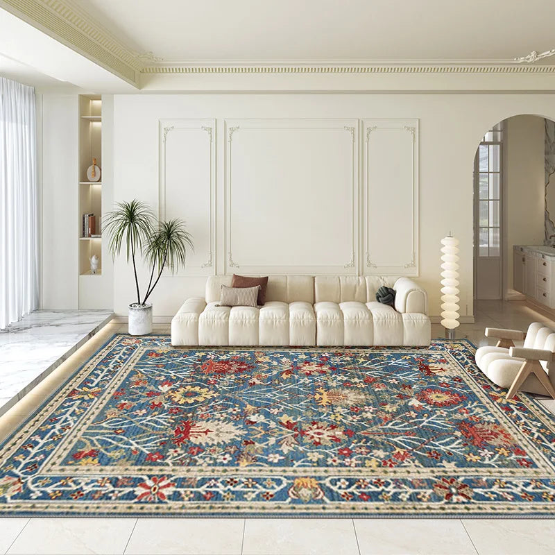 CELEB STUDIO Persian Living Room Large Crystal velvet Bohemian Rug