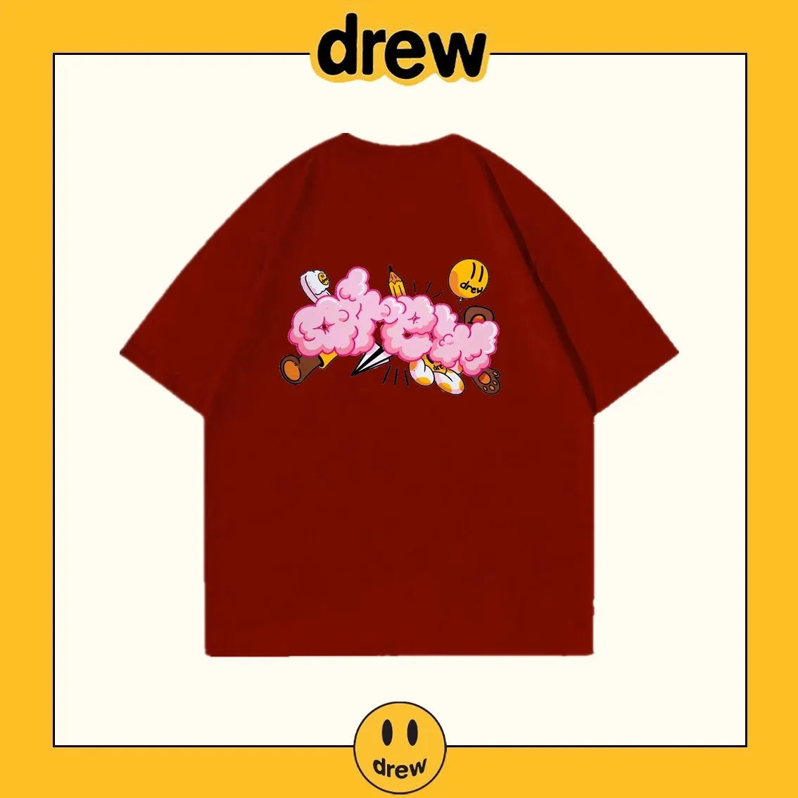 Drew House Cotton Candy T-shirt
