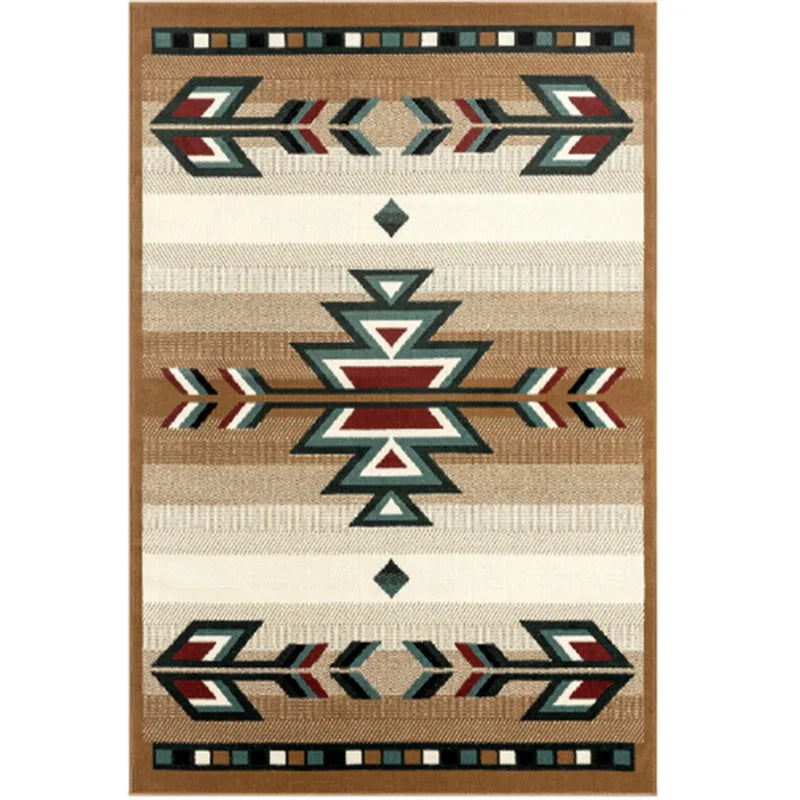 CELEB STUDIO Persian Living Room Large Crystal velvet Bohemian Rug