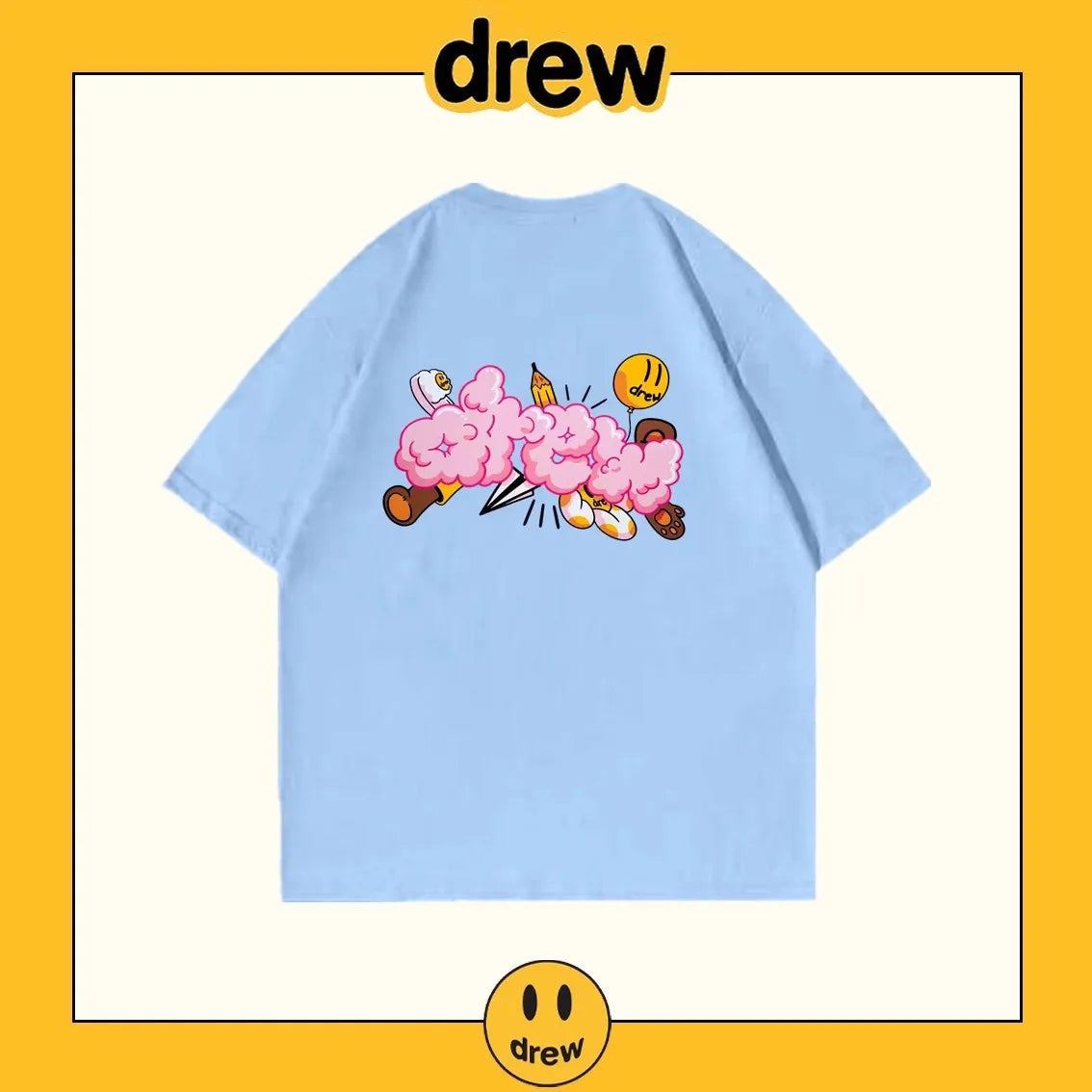 Drew House Cotton Candy T-shirt