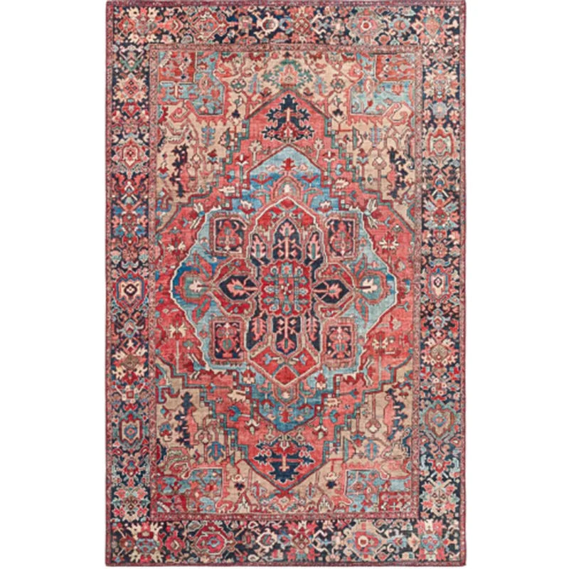 CELEB STUDIO Persian Living Room Large Crystal velvet Bohemian Rug