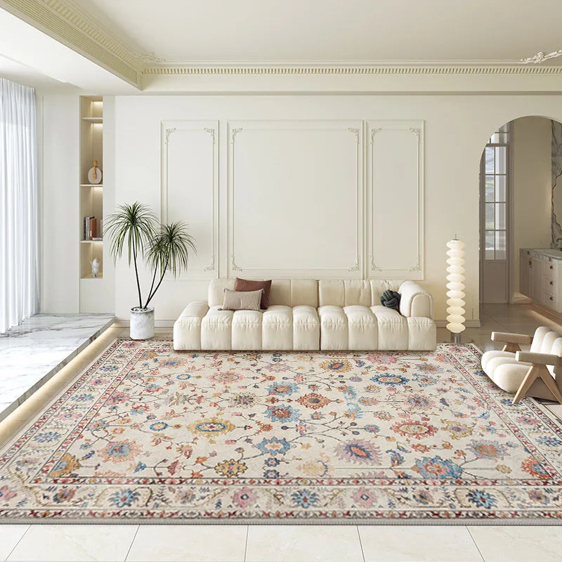 CELEB STUDIO Persian Living Room Large Crystal velvet Bohemian Rug