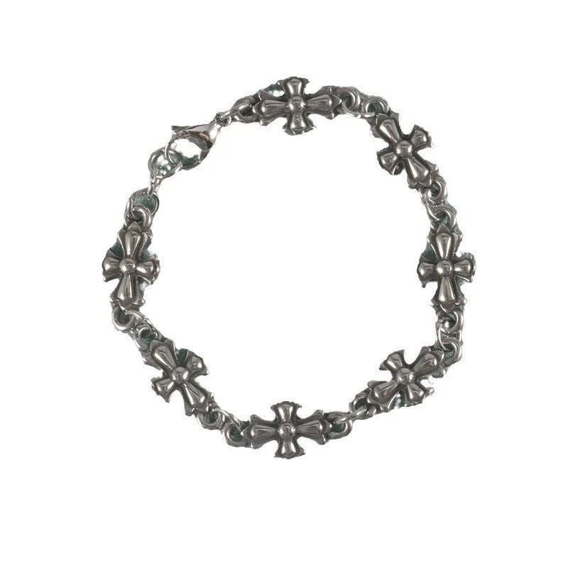 Retro Cross Bracelet