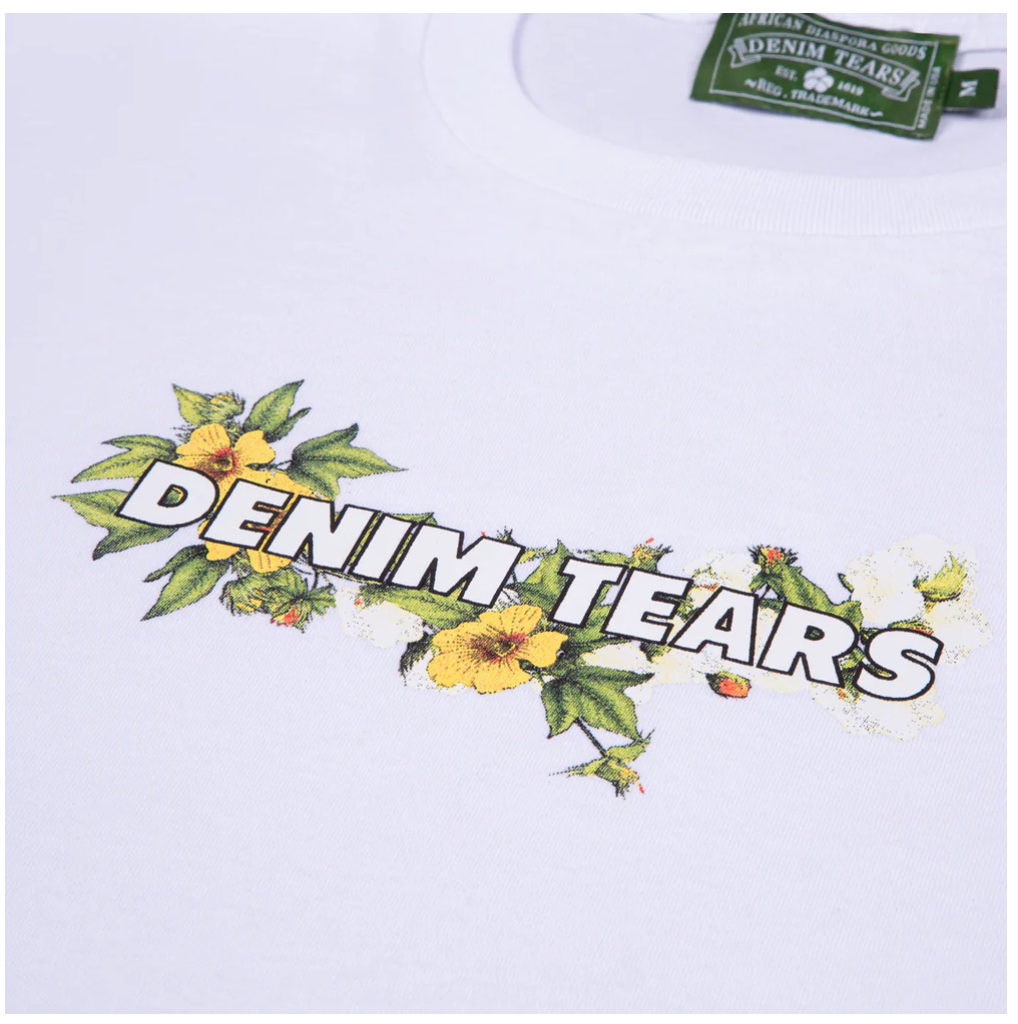 Denim Tears Logo Tee White