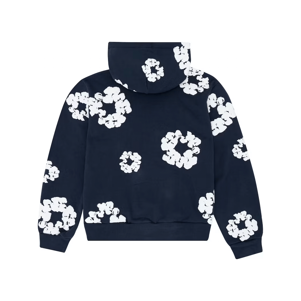 Denim Tears The Cotton Wreath Sweatshirt Navy from Denim Tears