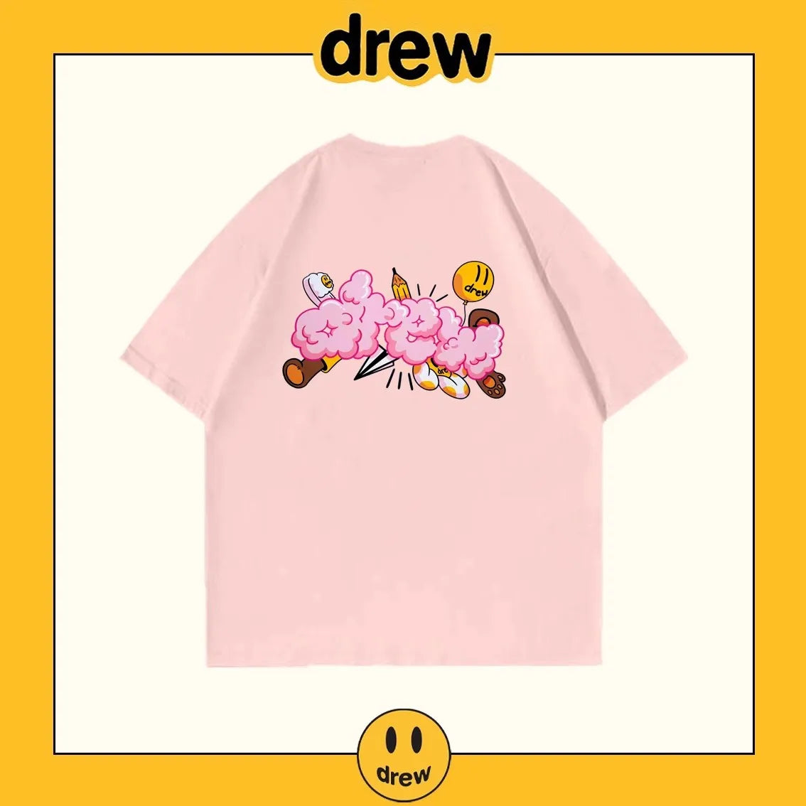 Drew House Cotton Candy T-shirt
