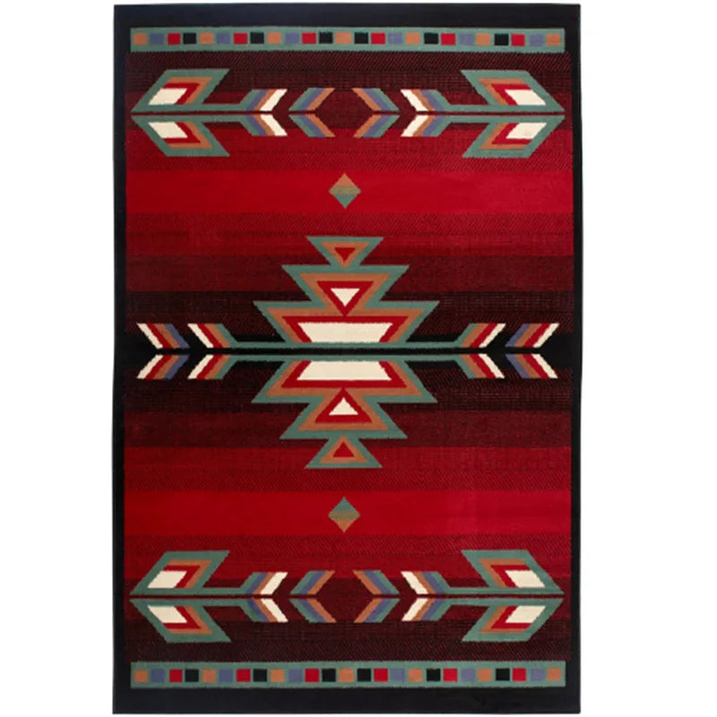 CELEB STUDIO Persian Living Room Large Crystal velvet Bohemian Rug