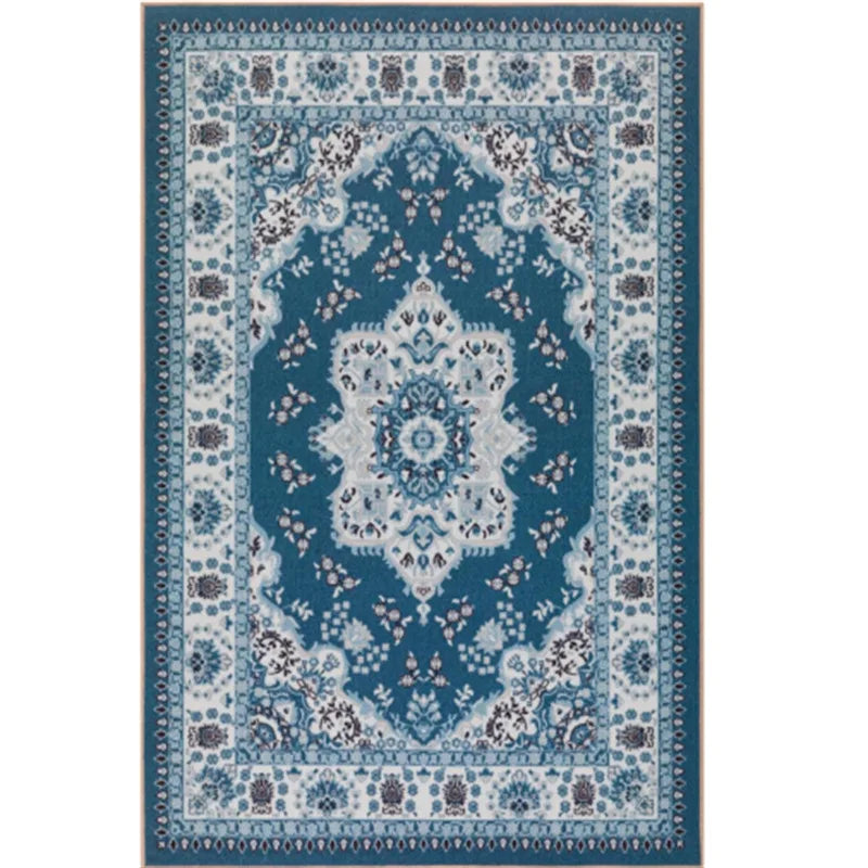 CELEB STUDIO Persian Living Room Large Crystal velvet Bohemian Rug