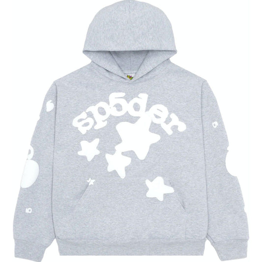 Sp5der Beluga Hoodie Heather Grey