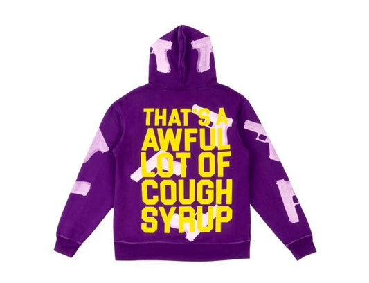 THAT'S A AWFUL LOT OF COUGH SYRUP PURPLE GLOCK HOODIE